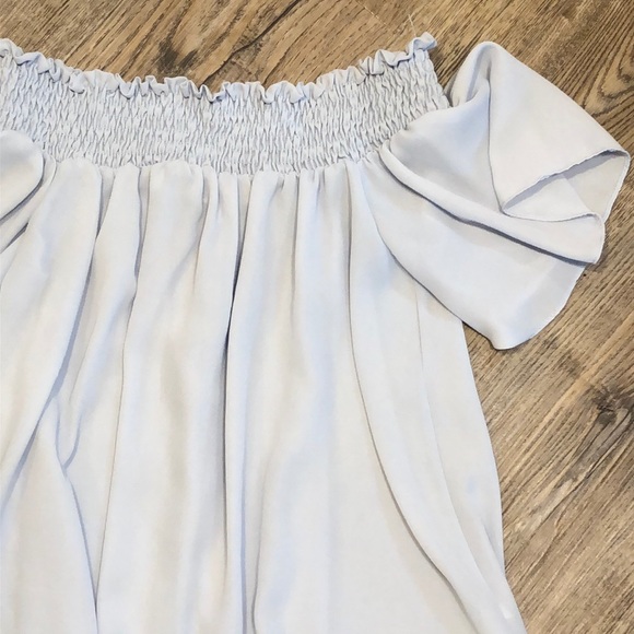 Moa Moa Off the Shoulder Sheer Blouse - Sz Small - Picture 3 of 6